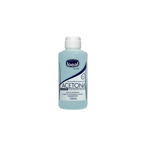 Removedor de Esmaltes com Acetona + Silicone  - 100ml