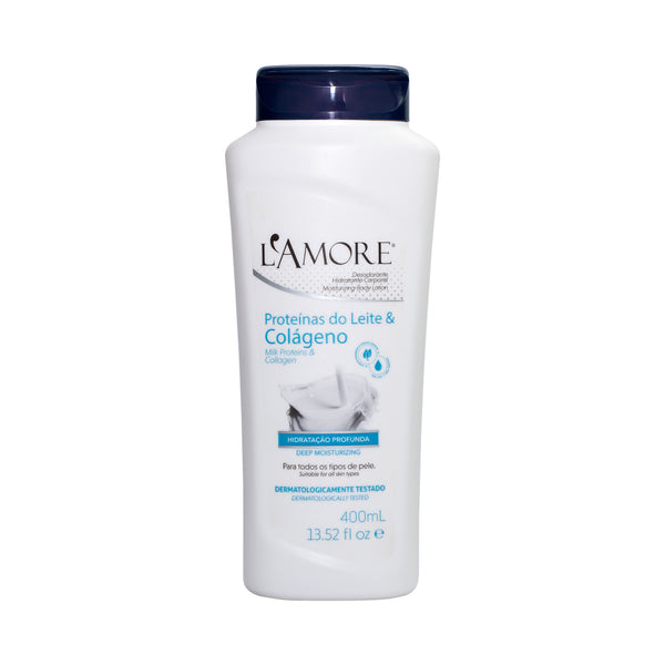 L'Amore - Desodorante Corporal - Proteínas do Leite e Colágeno  - 400mL