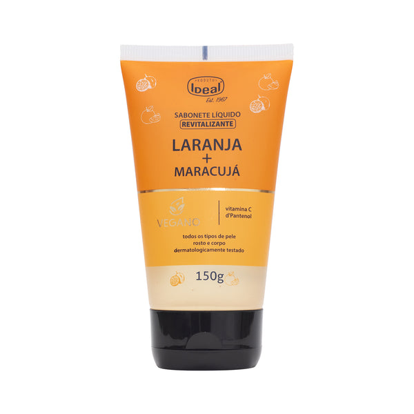 Sabonete Líquido Revitalizante Laranja e Maracujá - 150mL