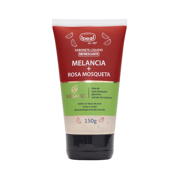 Sabonete Líquido Refrescante Melancia e Rosa Mosqueta - 150mL